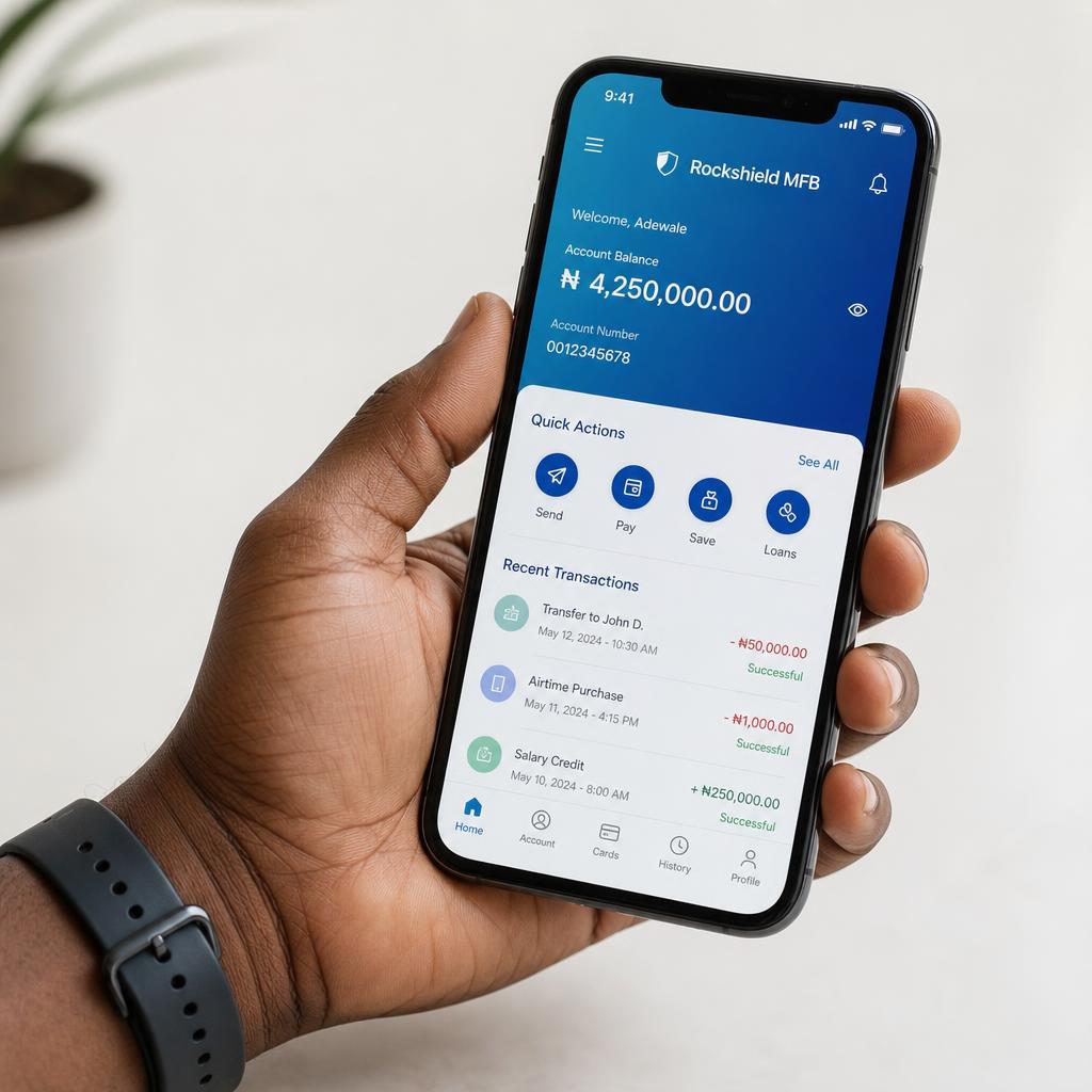 Rockshield mobile app